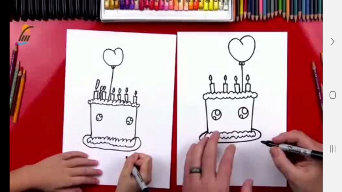 اسکرین شات 7 برنامه ‏آموزش نقاشی خوردنی ها به کودکان