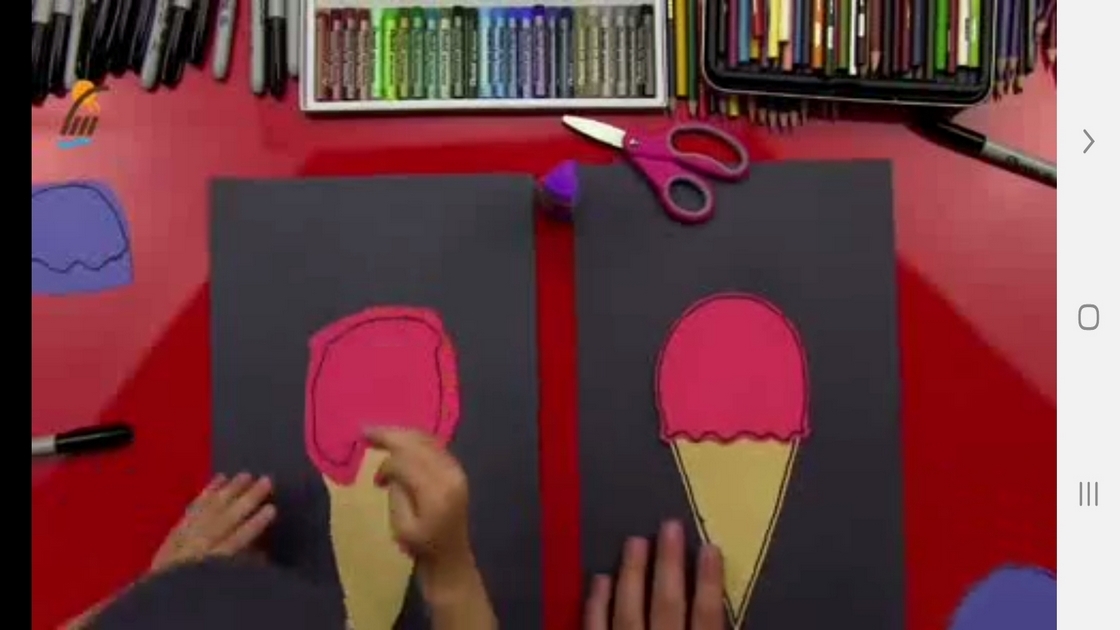 اسکرین شات 6 برنامه ‏آموزش نقاشی خوردنی ها به کودکان