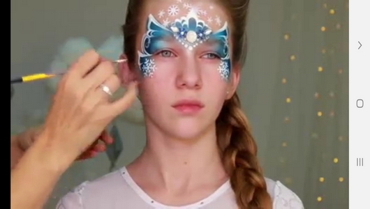 اسکرین شات 6 برنامه آموزش نقاشی روی صورت