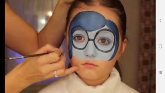 اسکرین شات 7 برنامه آموزش نقاشی روی صورت