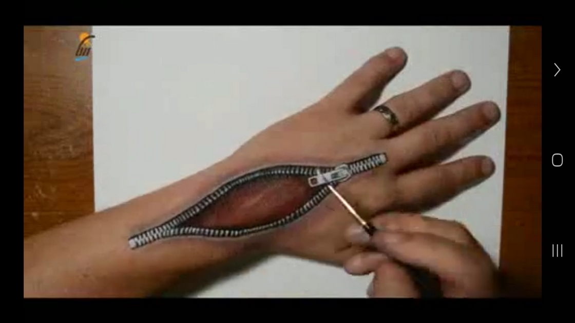 اسکرین شات 7 برنامه ‏آموزش نقاشی روی دست و بازو (فیلم)