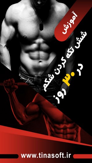 اسکرین شات 1 برنامه آموزش شش تکه کردن شکم در 30 روز