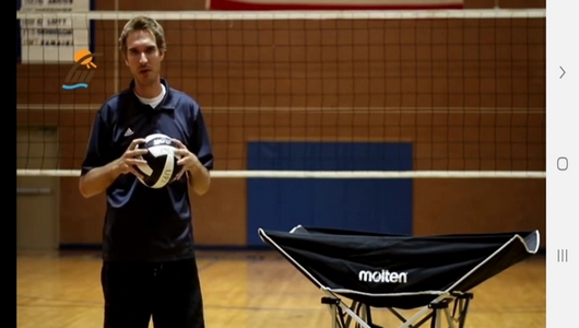 اسکرین شات 2 برنامه یادگیری والیبال و تمرینات آن