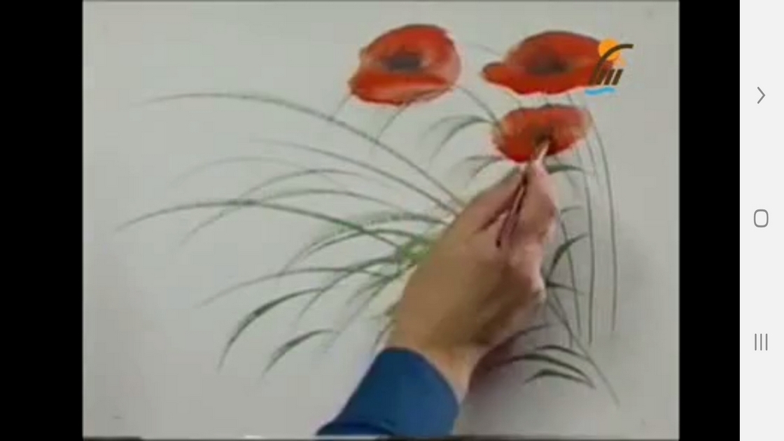 اسکرین شات 2 برنامه آموزش طراحی با آبرنگ