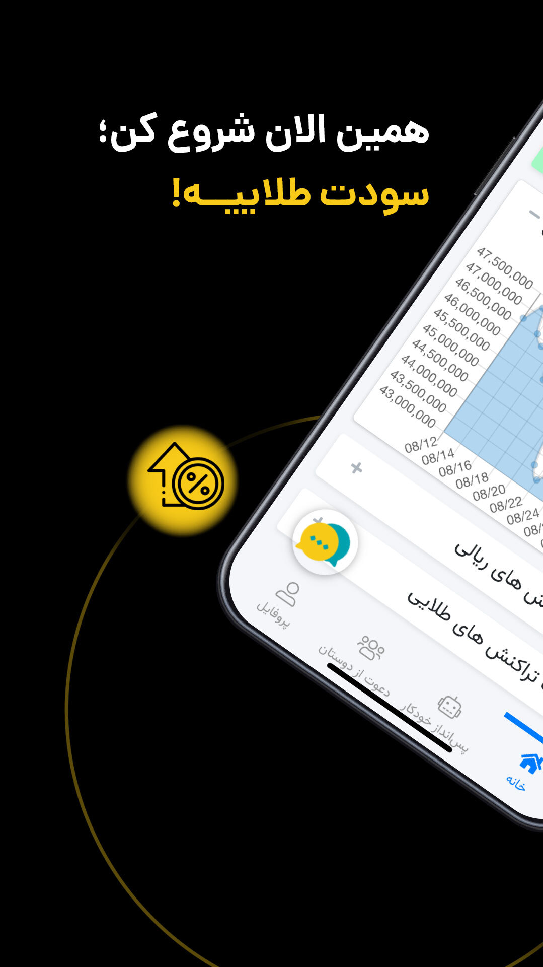 اسکرین شات 7 برنامه ‏‏طلاین، خرید و فروش طلای آب‌شده