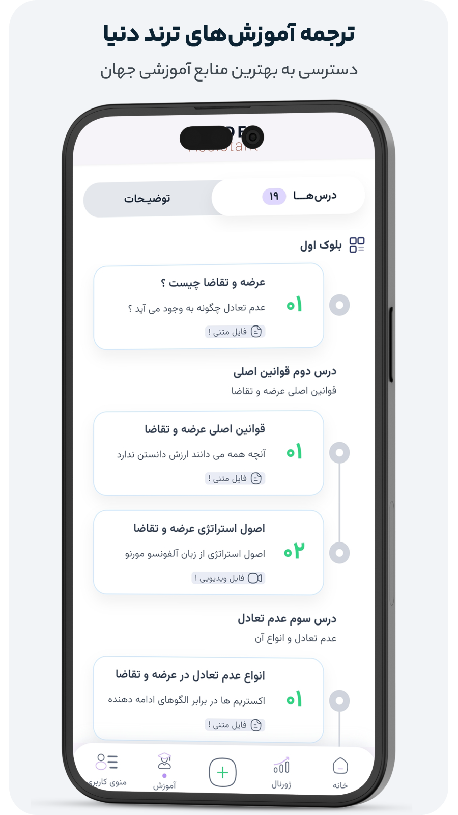 اسکرین شات 3 برنامه دستیار تریدر