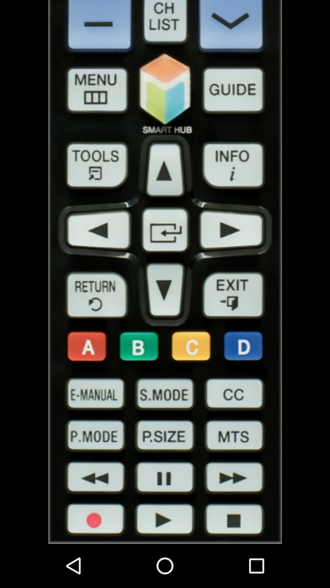 اسکرین شات 5 برنامه TV Remote Control for LG TV