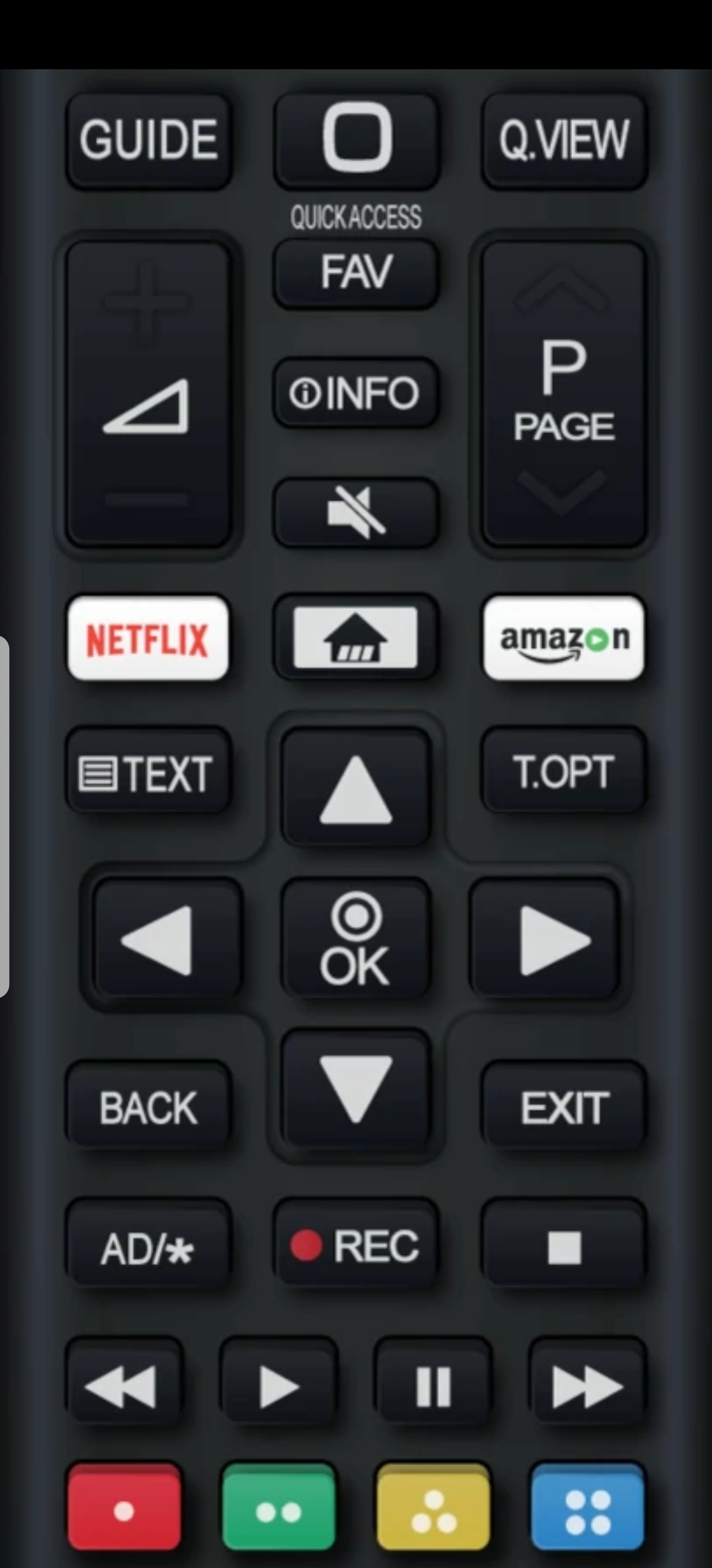اسکرین شات 2 برنامه TV Remote Control for LG TV