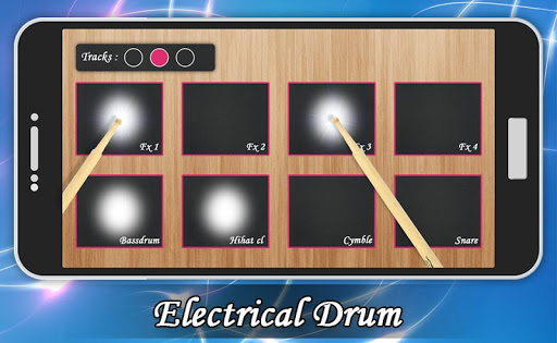 اسکرین شات 3 برنامه Electro Drum Pads