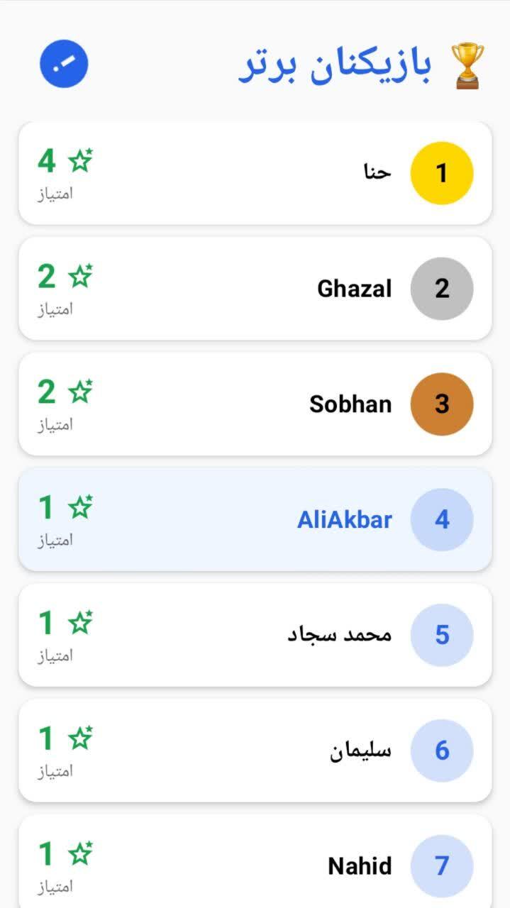 اسکرین شات 7 بازی ‏‏‏‏‏‏تیز فکر ( فقط 6 ثانیه وقت داری ! )