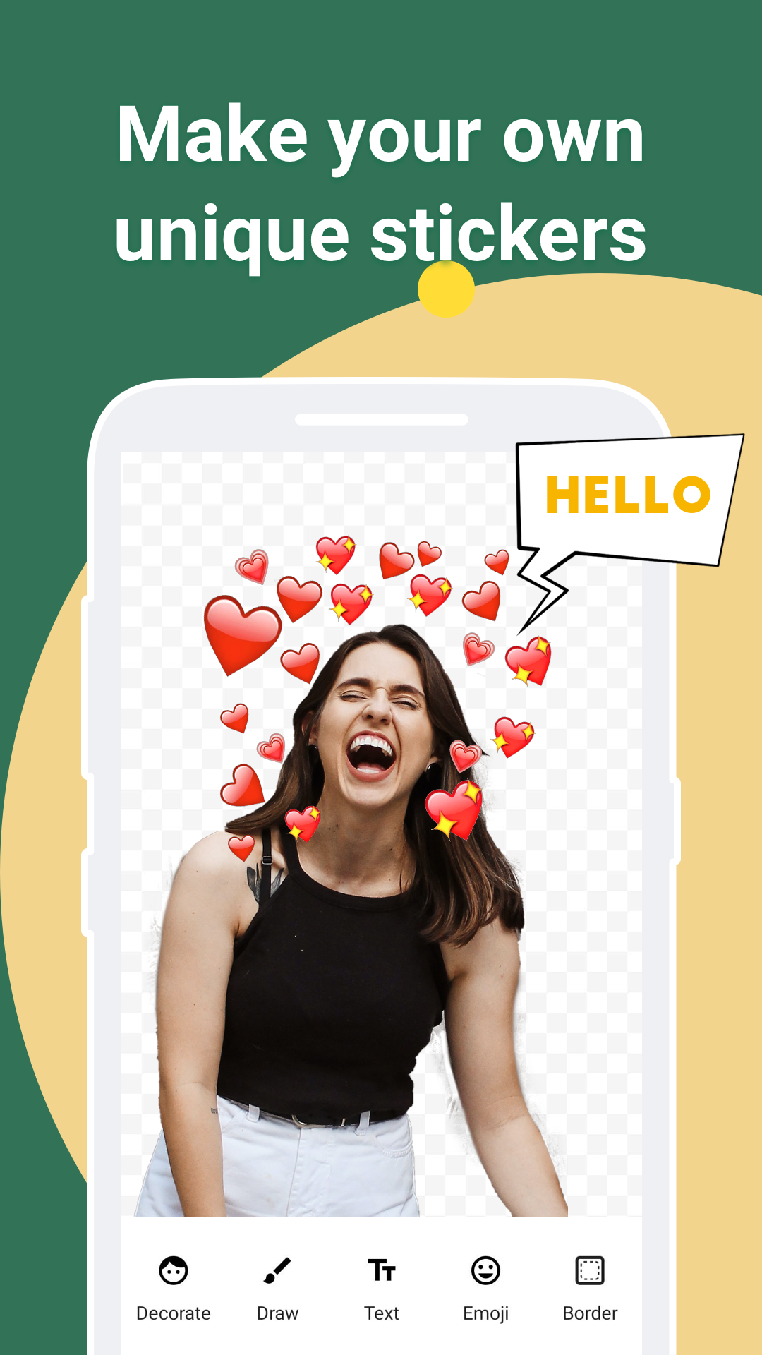 اسکرین شات 1 برنامه Sticker Maker for WhatsApp