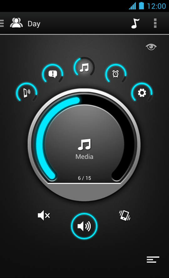 اسکرین شات 1 برنامه Volume Ace