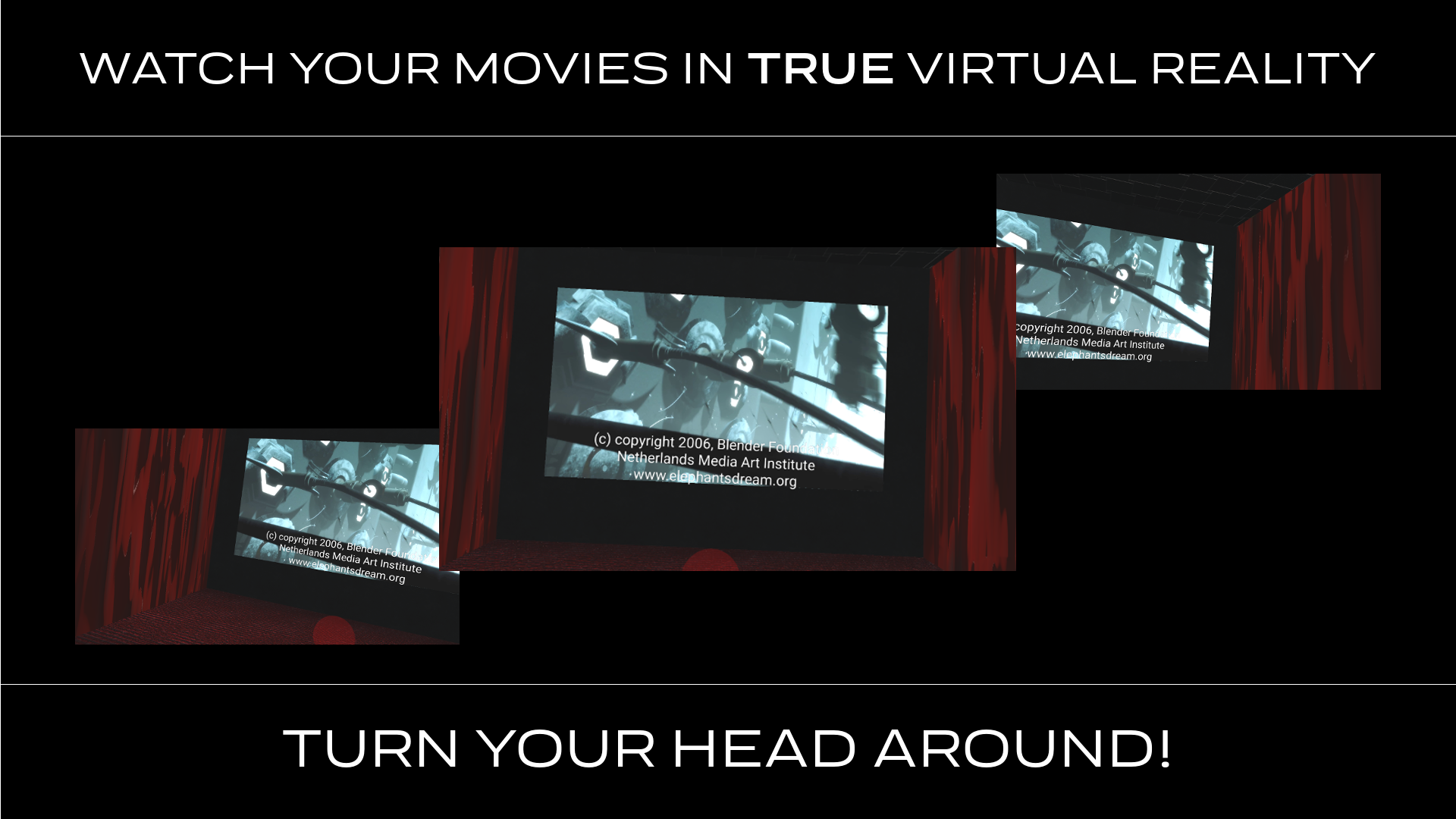 اسکرین شات 1 برنامه VR Theater for Cardboard