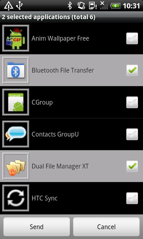 اسکرین شات 8 برنامه Bluetooth File Transfer