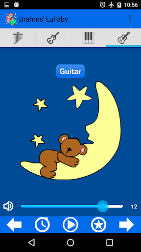 اسکرین شات 8 برنامه Brahms' Lullaby for babies