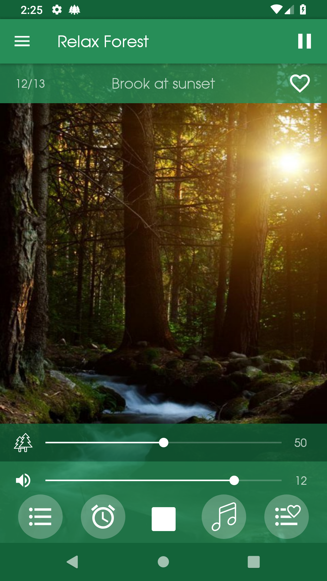 اسکرین شات 8 برنامه Relax Forest: sleep sounds