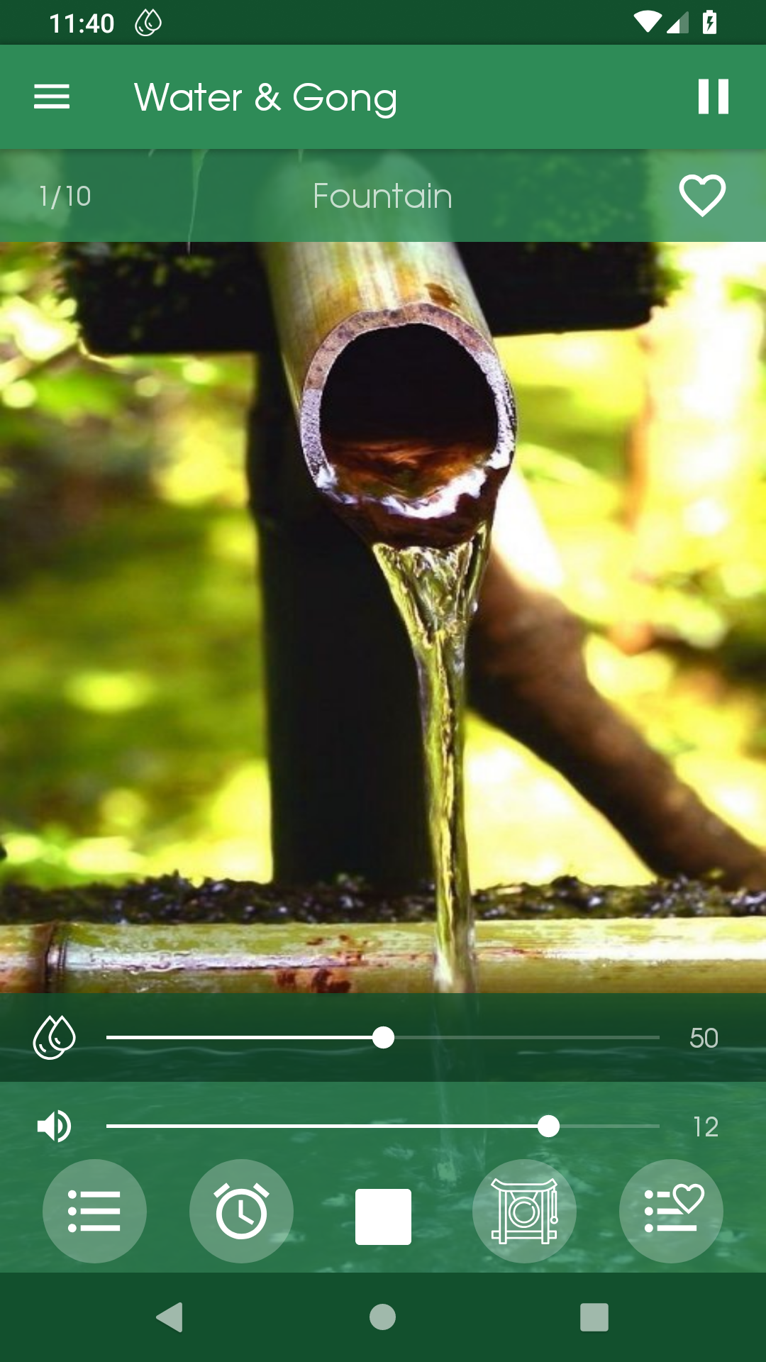 اسکرین شات 8 برنامه Relax Water: sleep, meditation