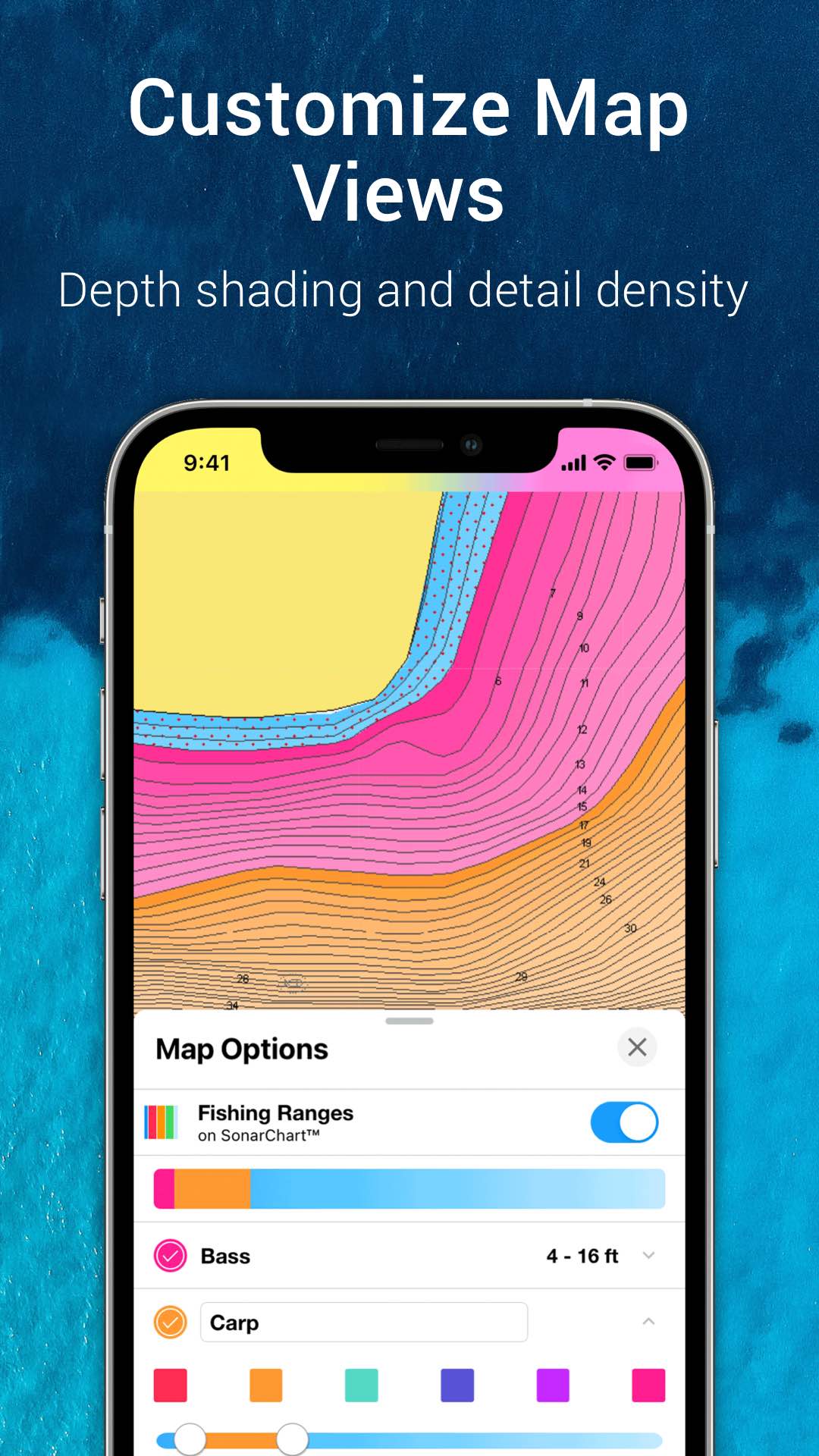 اسکرین شات 5 برنامه Navionics® Boating