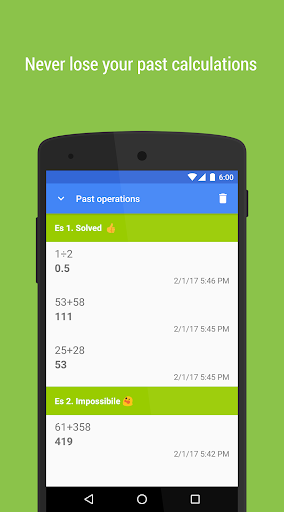 اسکرین شات 3 برنامه One Calculator
