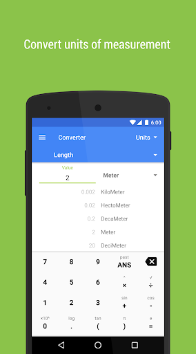 اسکرین شات 5 برنامه One Calculator