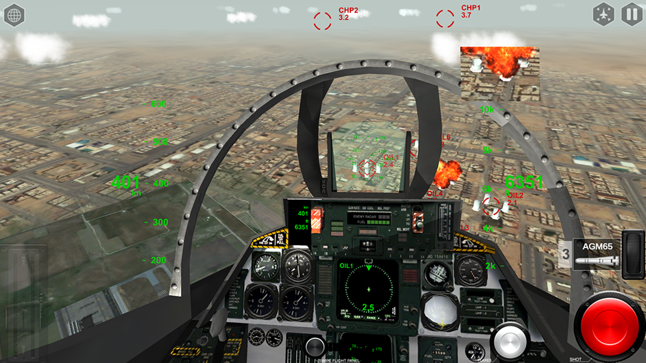 اسکرین شات 2 بازی AirFighters