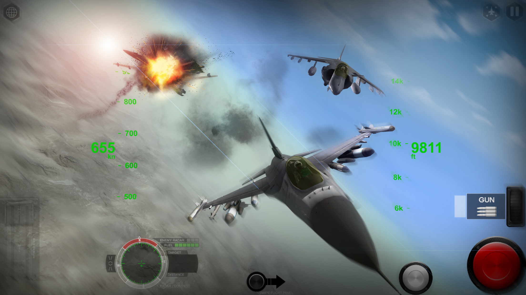 اسکرین شات 5 بازی AirFighters