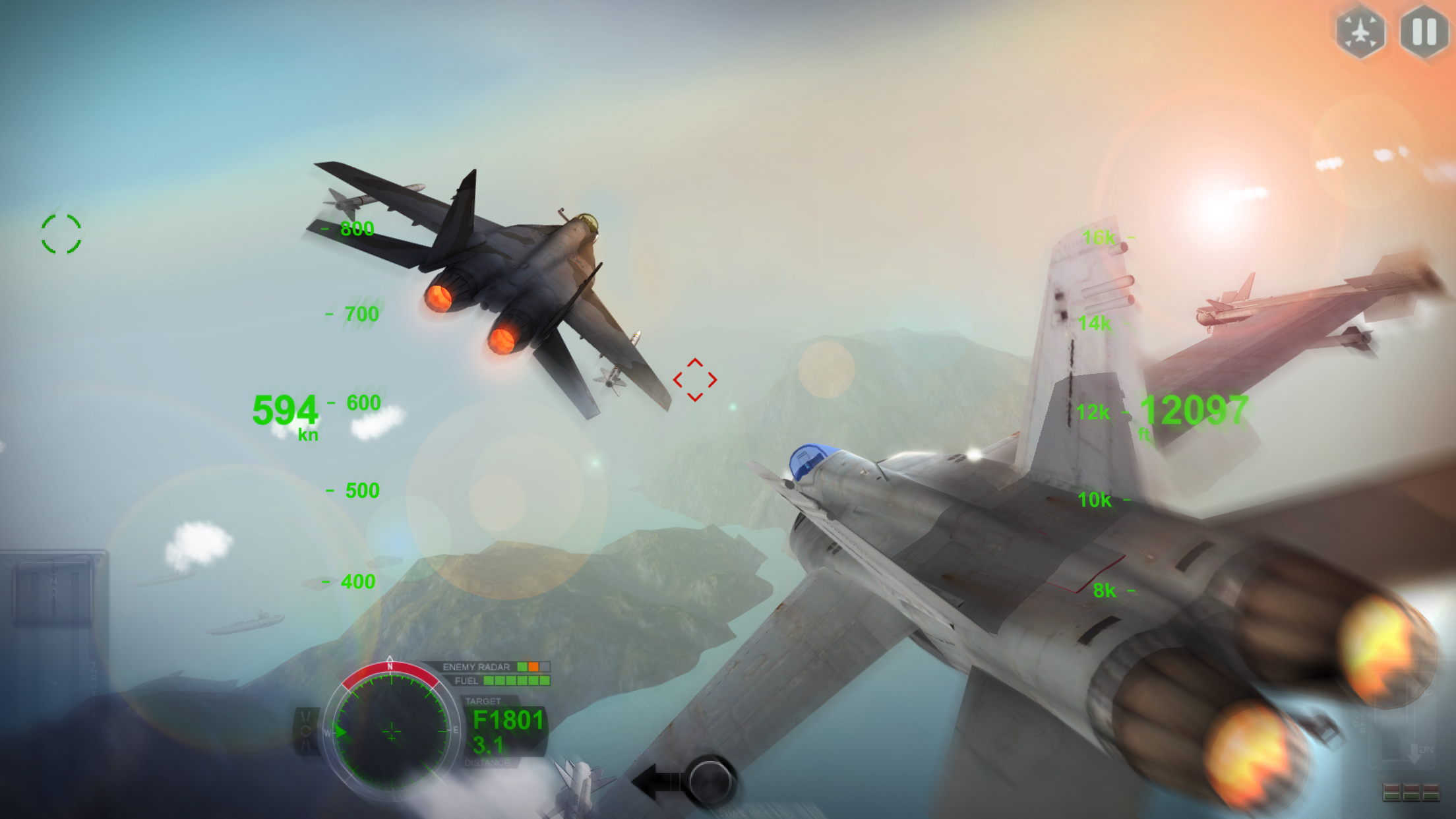 اسکرین شات 1 بازی AirFighters