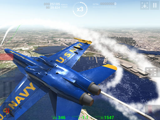 اسکرین شات 6 بازی Blue Angels: Ready, Break!