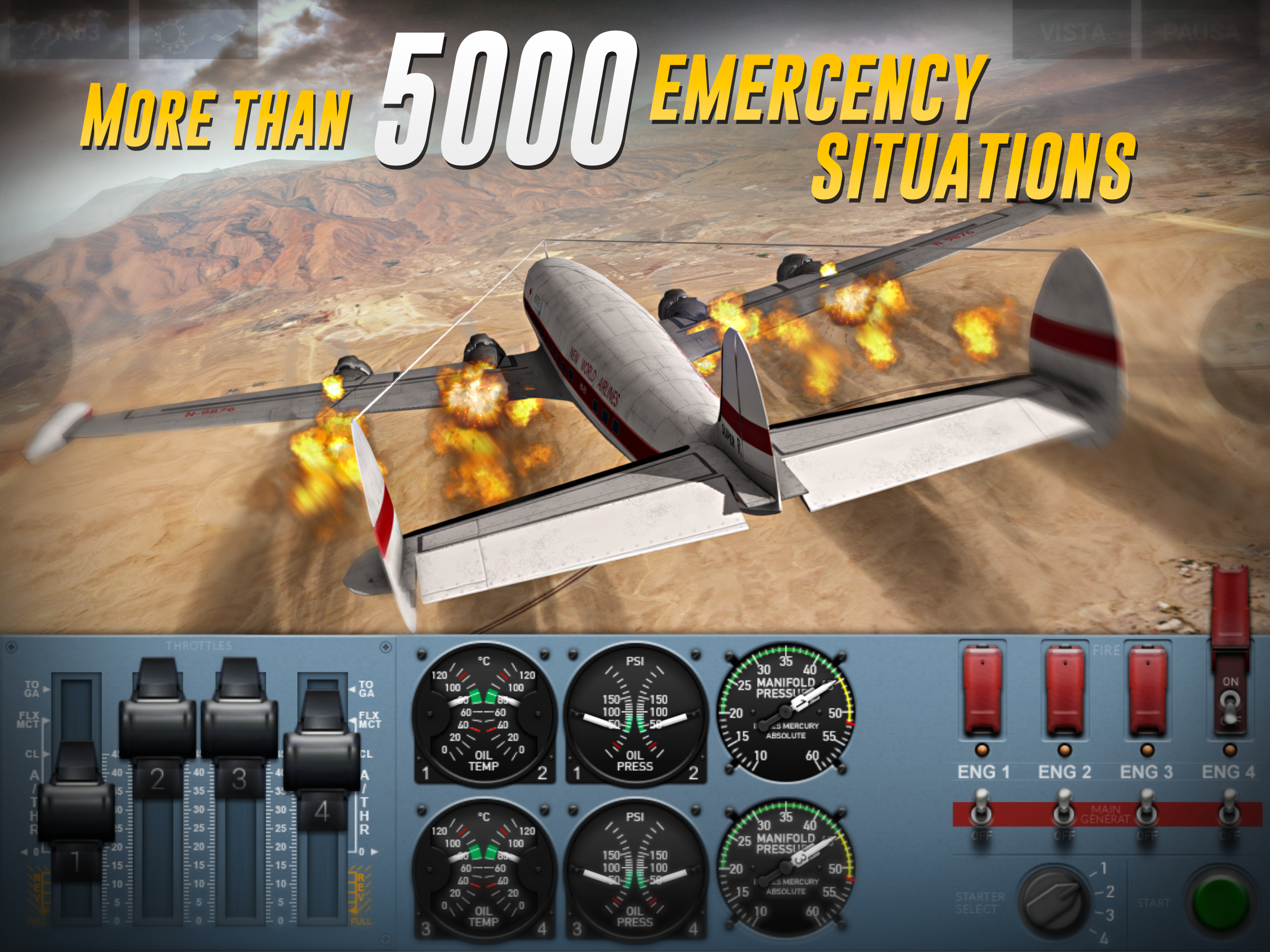 اسکرین شات 4 بازی Extreme Landings