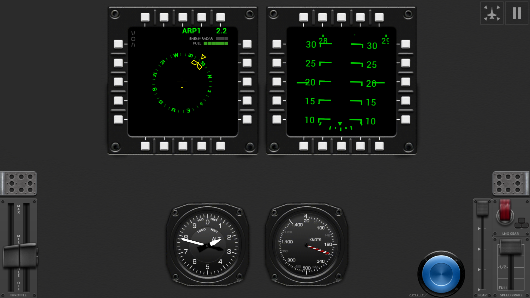 اسکرین شات 5 بازی F18 Carrier Landing Lite