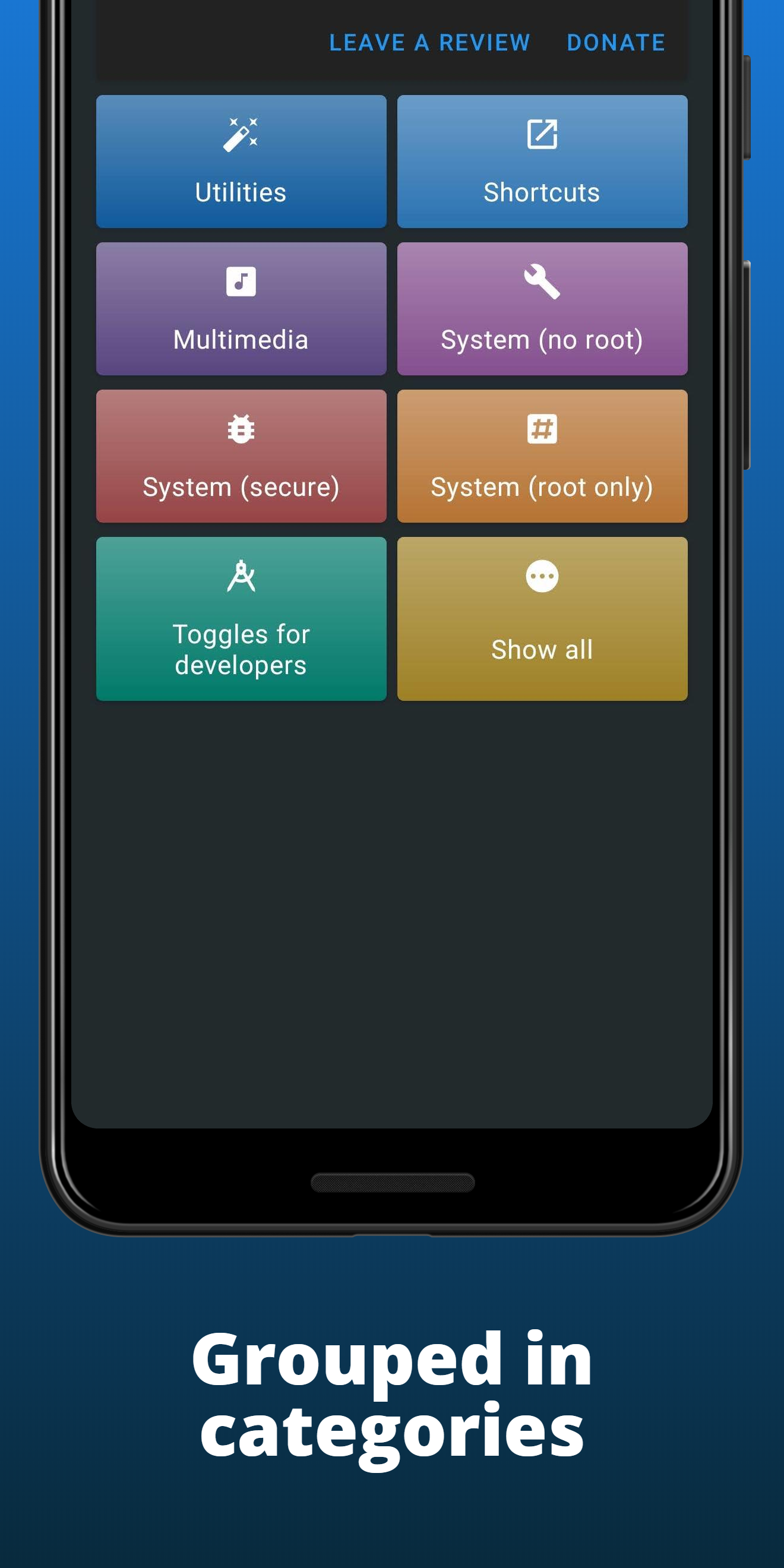 اسکرین شات 3 برنامه Quick Settings