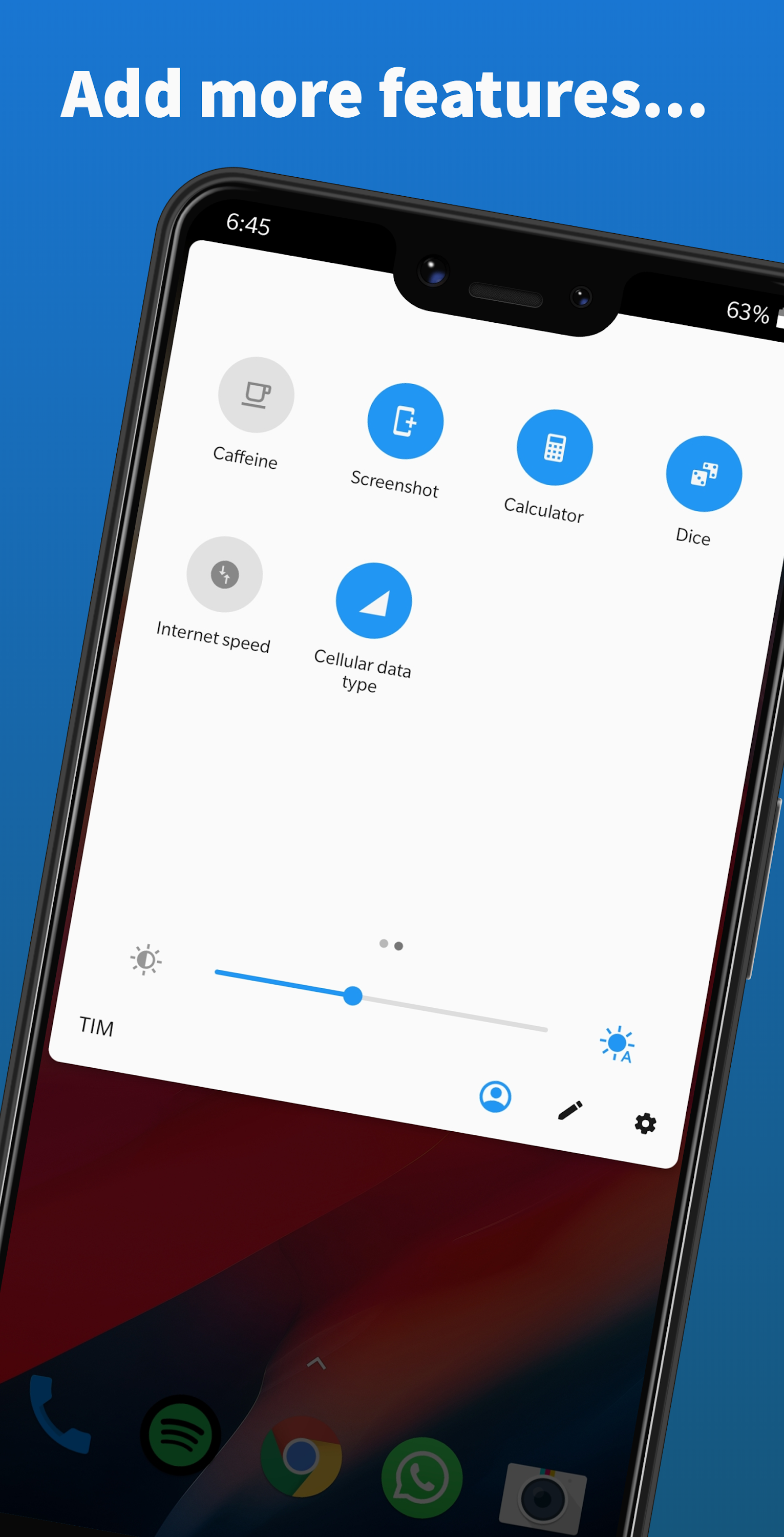اسکرین شات 1 برنامه Quick Settings