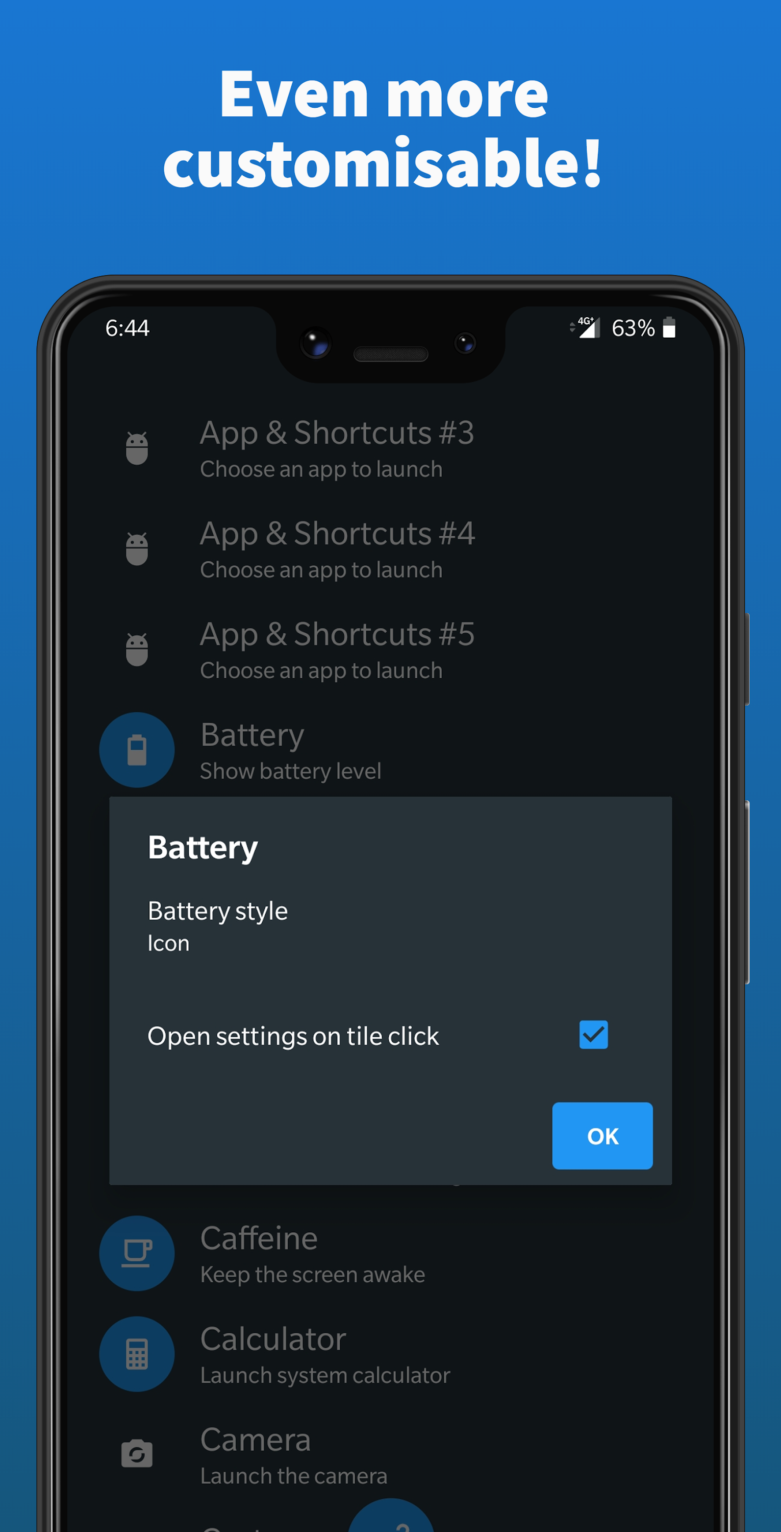 اسکرین شات 4 برنامه Quick Settings