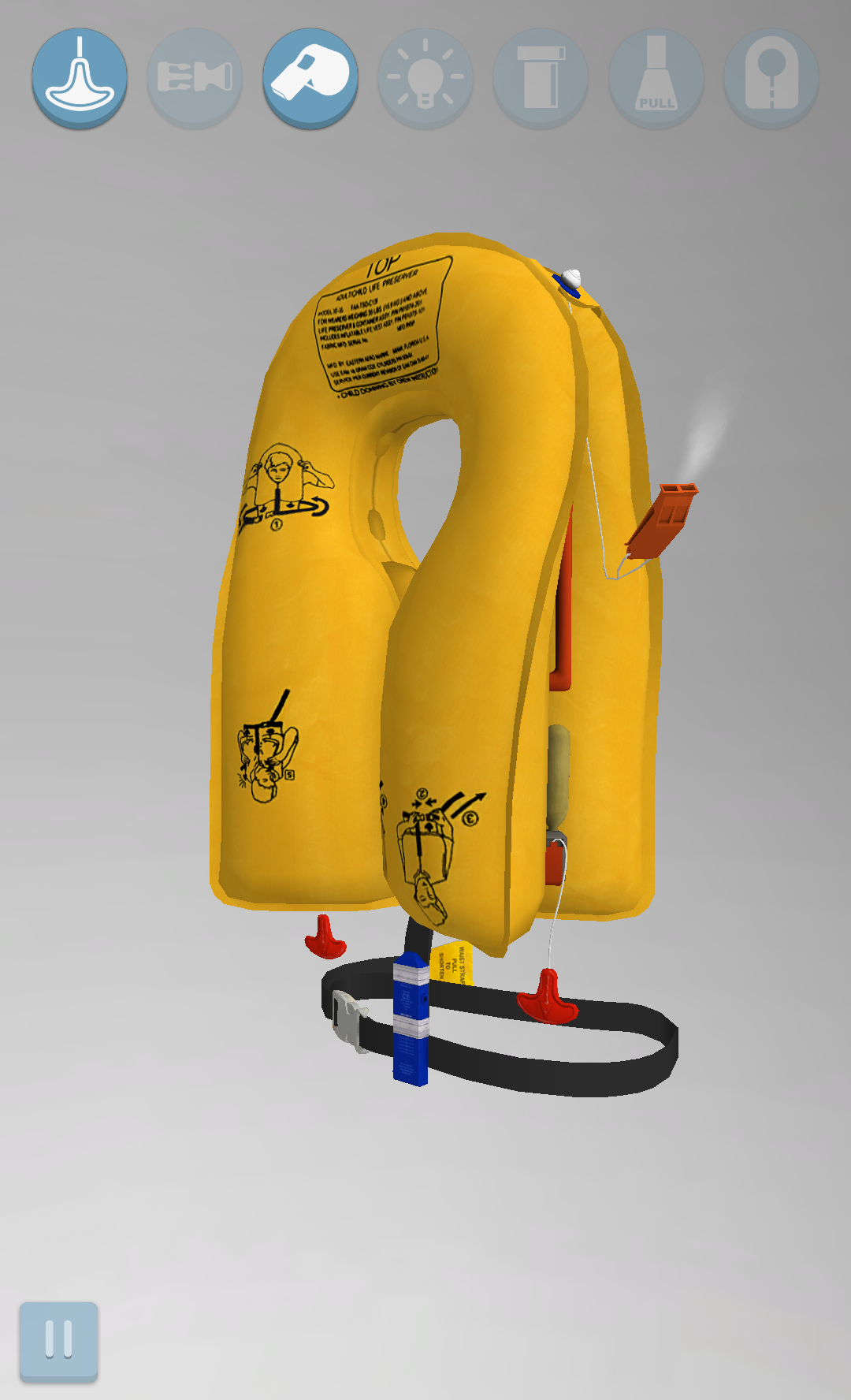اسکرین شات 5 بازی Life Vest App