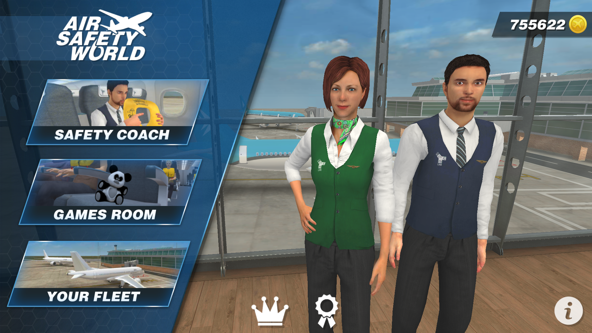 اسکرین شات 1 بازی Air Safety World