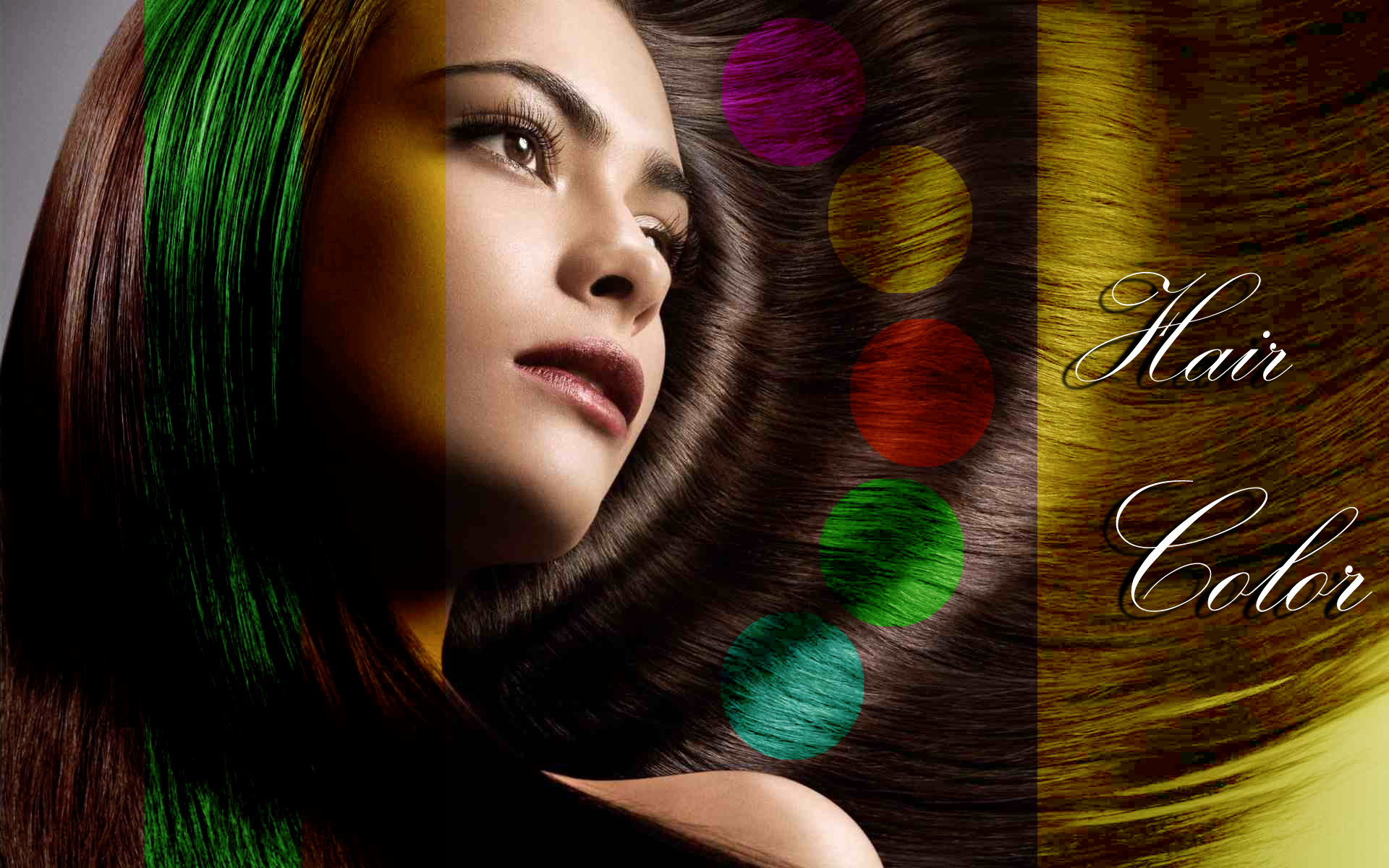اسکرین شات 4 برنامه Hair Color Changer Real