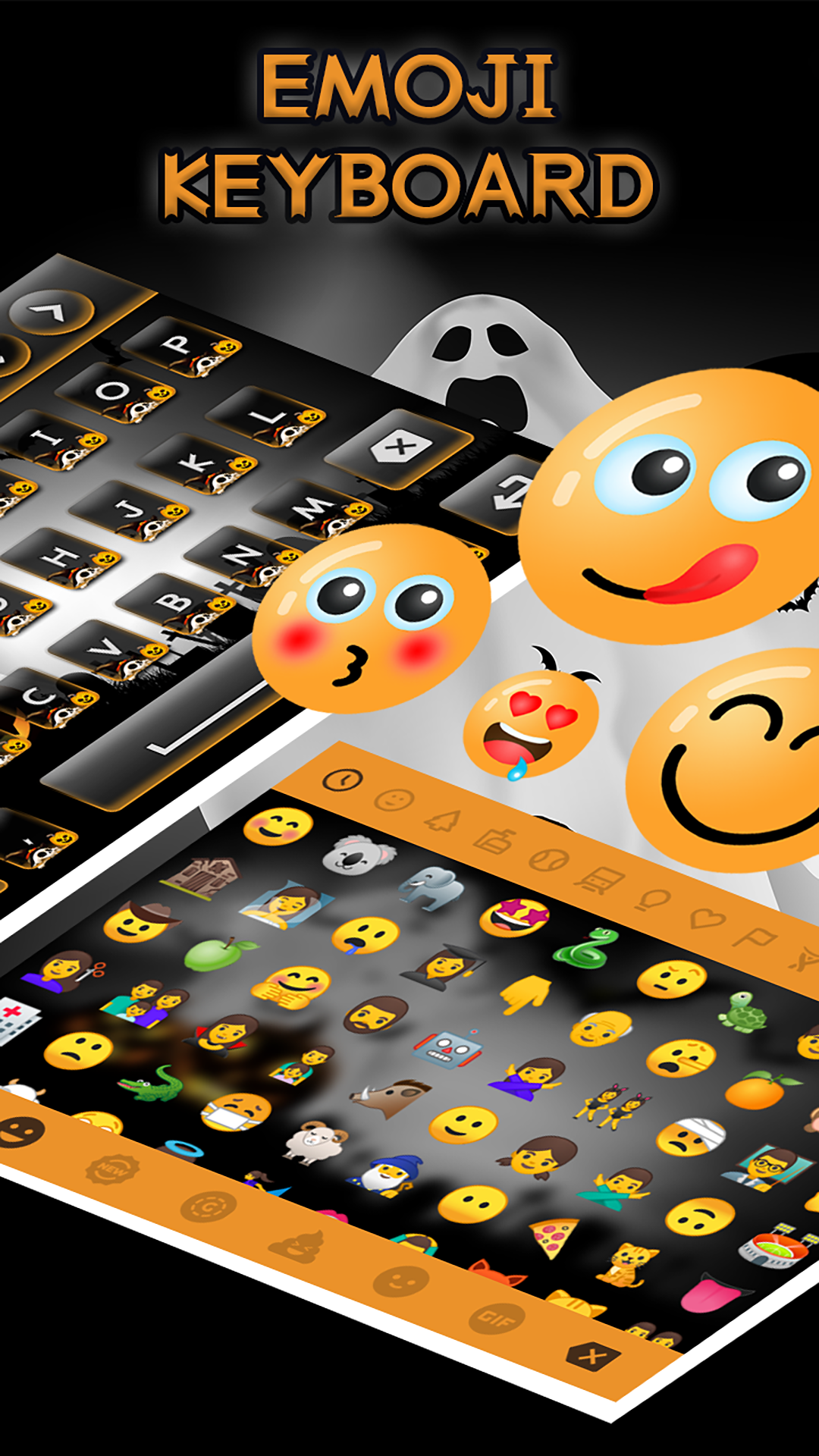 اسکرین شات 4 برنامه Keyboard - Halloween Keyboard