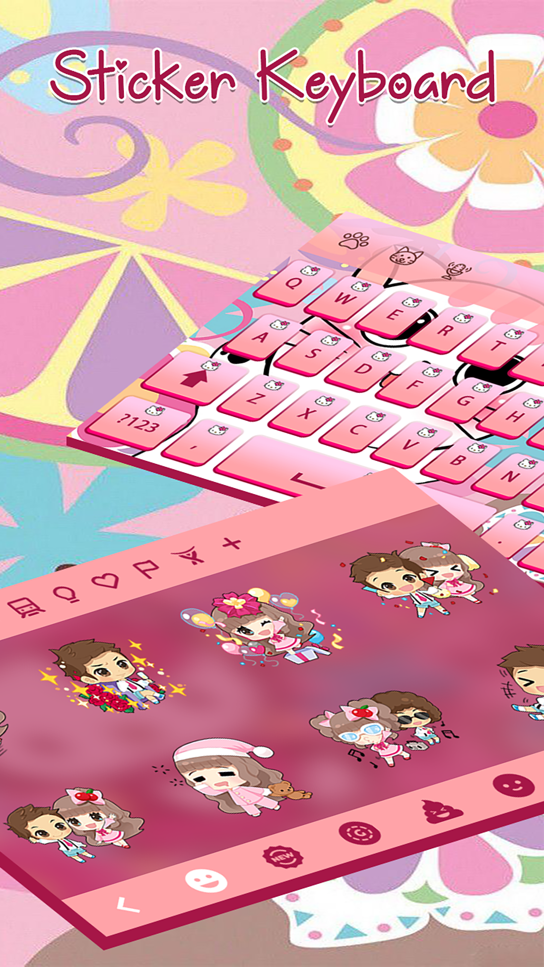 اسکرین شات 5 برنامه Kitty Keyboard