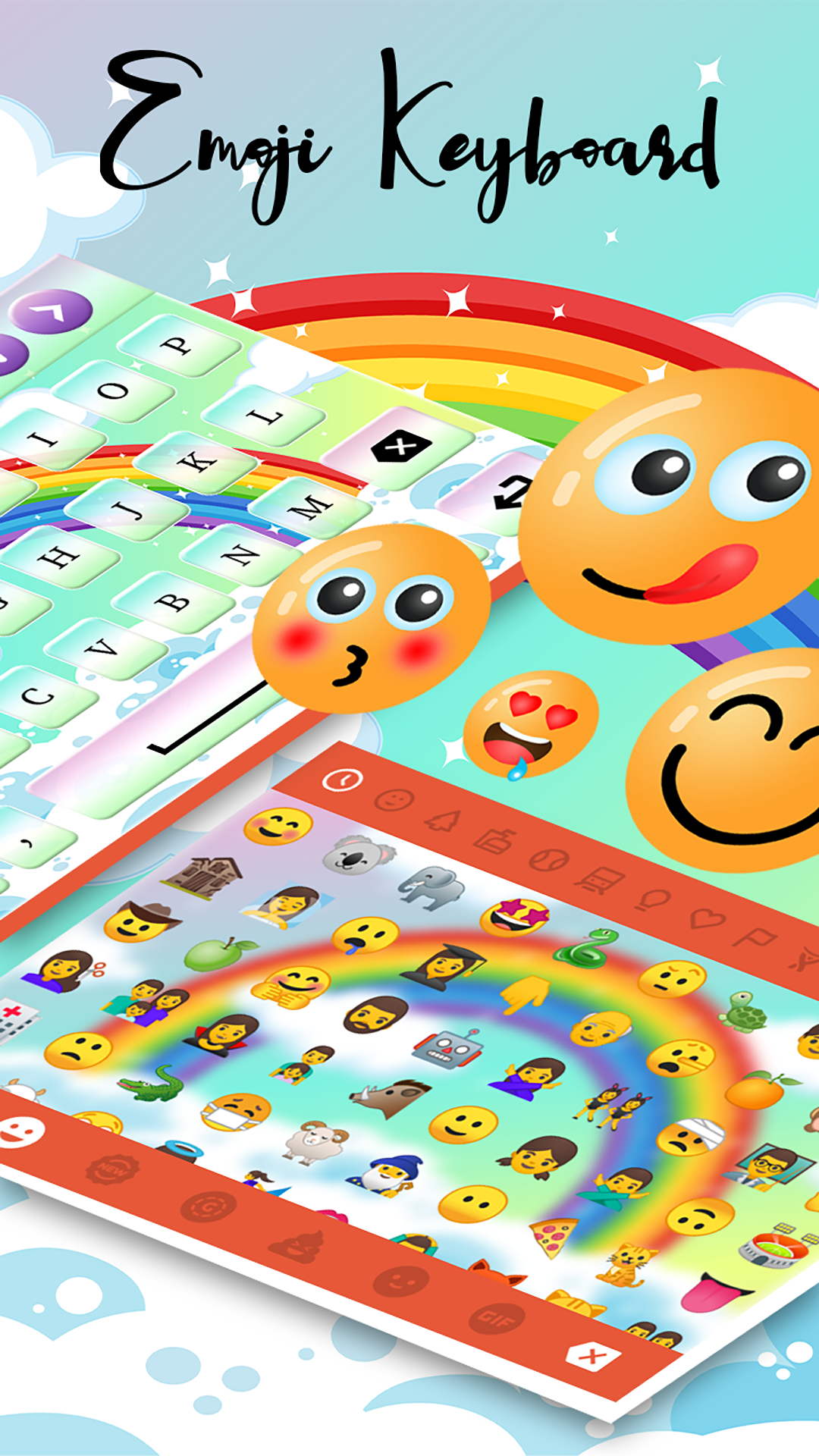 اسکرین شات 4 برنامه Rainbow Keyboard