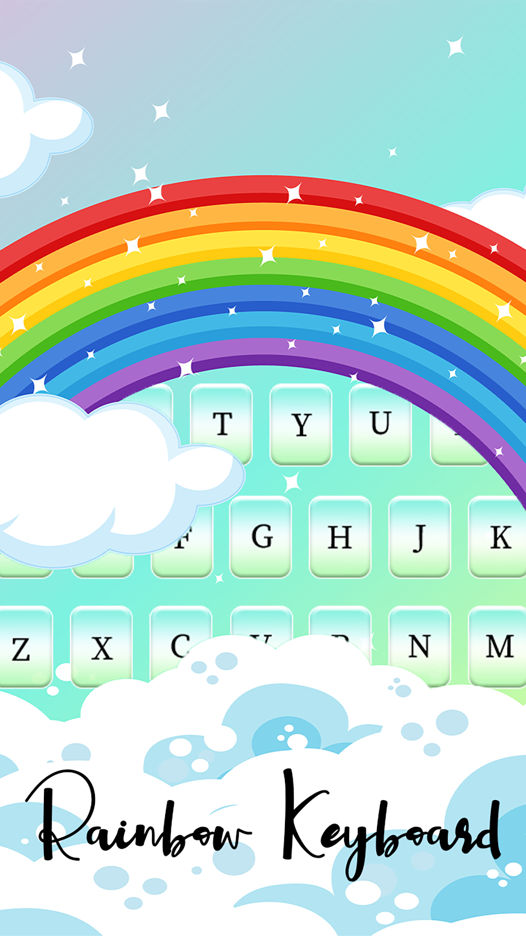 اسکرین شات 3 برنامه Rainbow Keyboard
