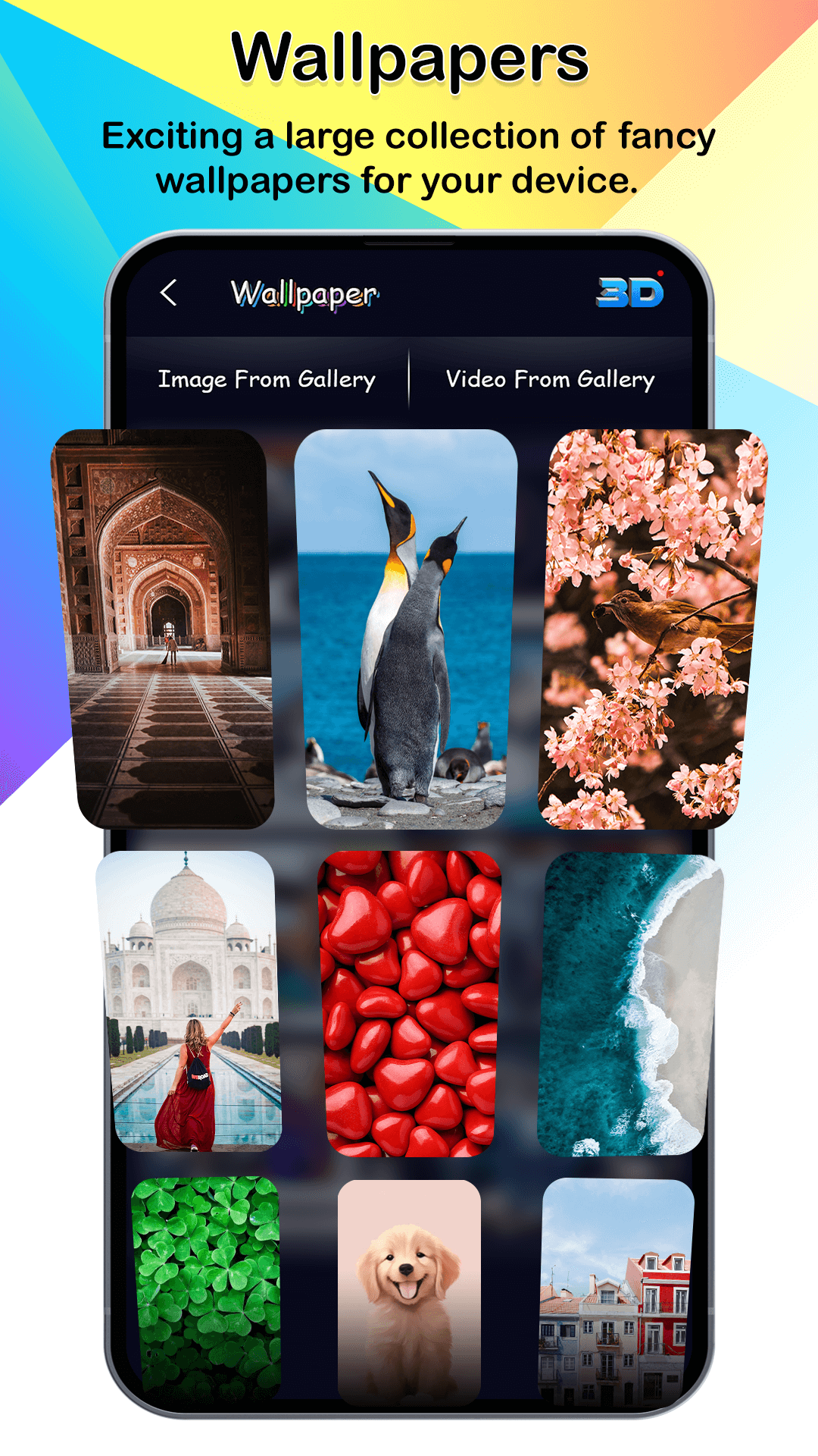 اسکرین شات 4 برنامه My Photo Keyboard With Themes