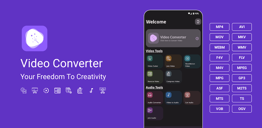 اسکرین شات 1 برنامه Video Converter