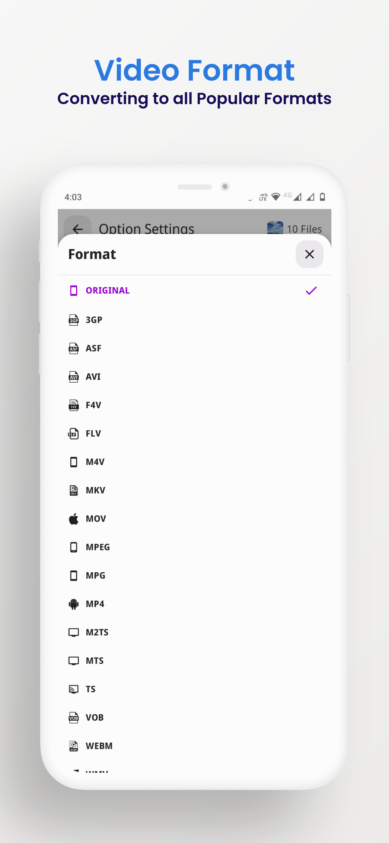 اسکرین شات 6 برنامه Video Converter