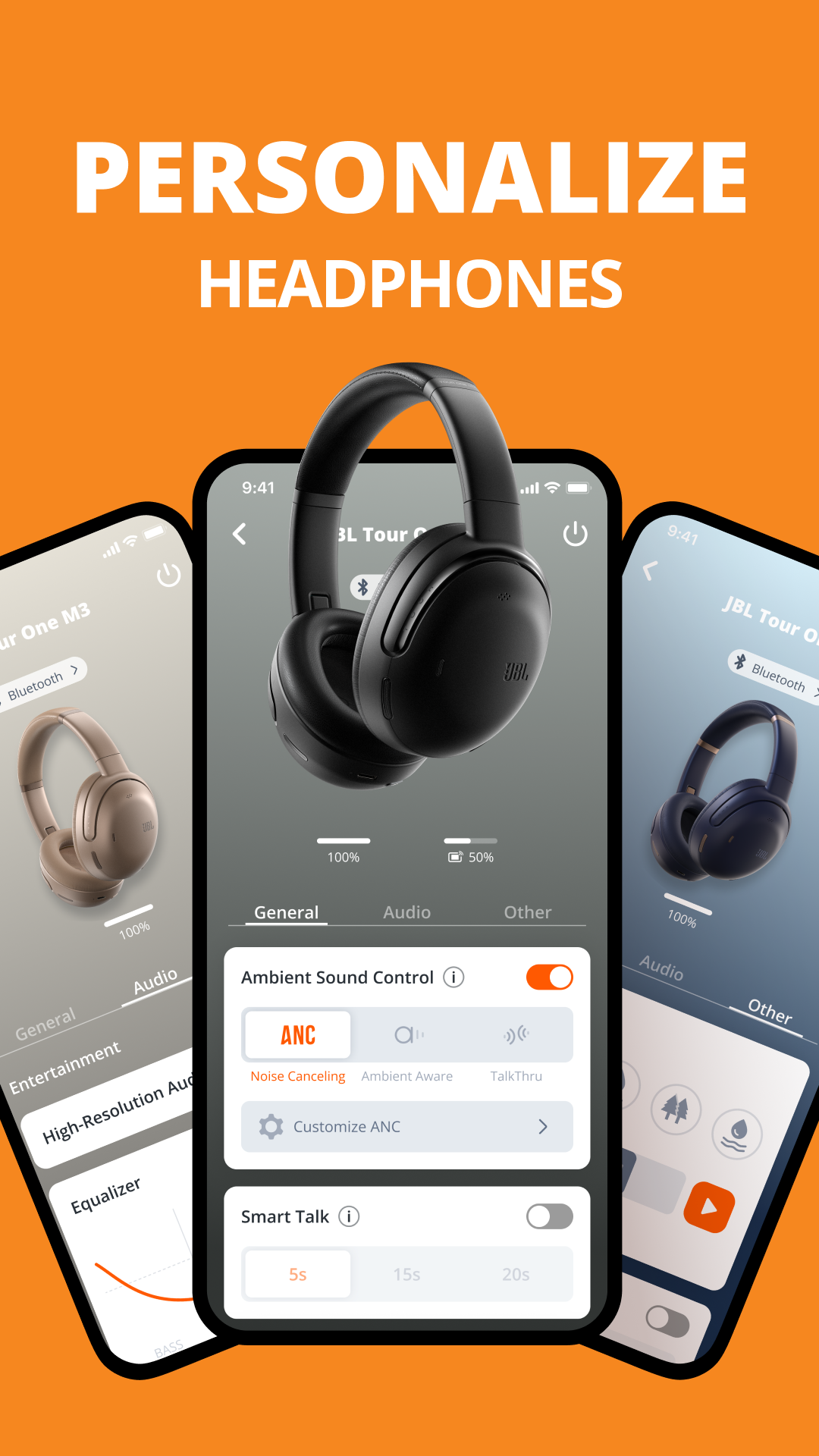 اسکرین شات 2 برنامه JBL Headphones