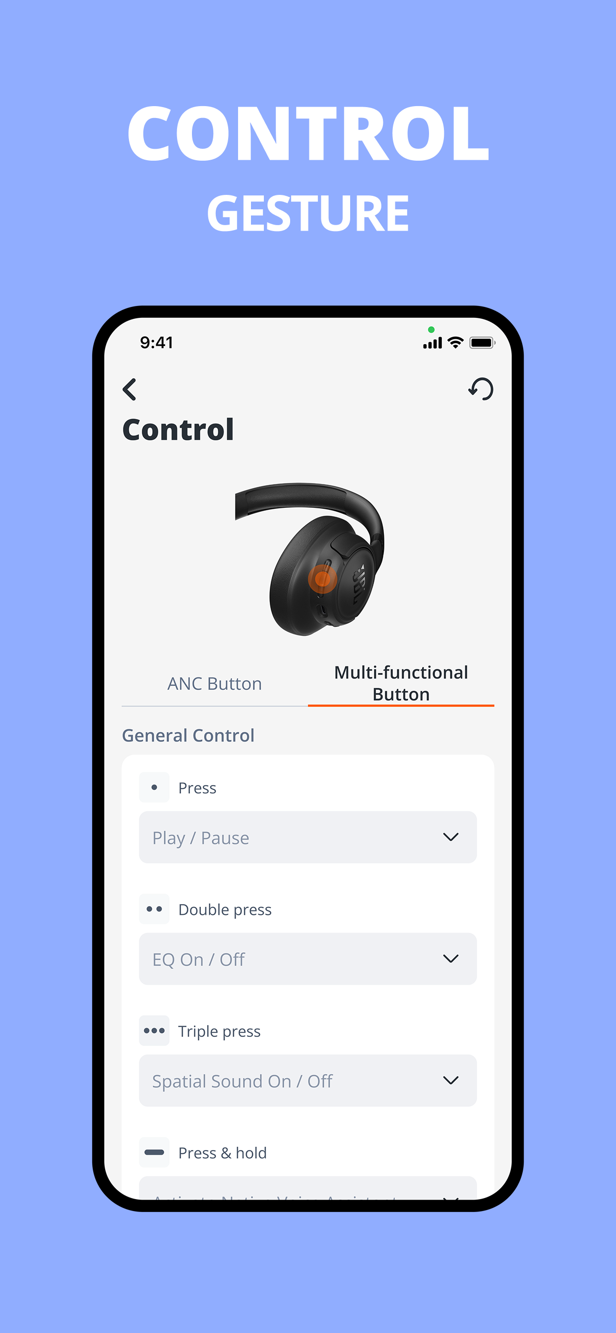 اسکرین شات 7 برنامه JBL Headphones