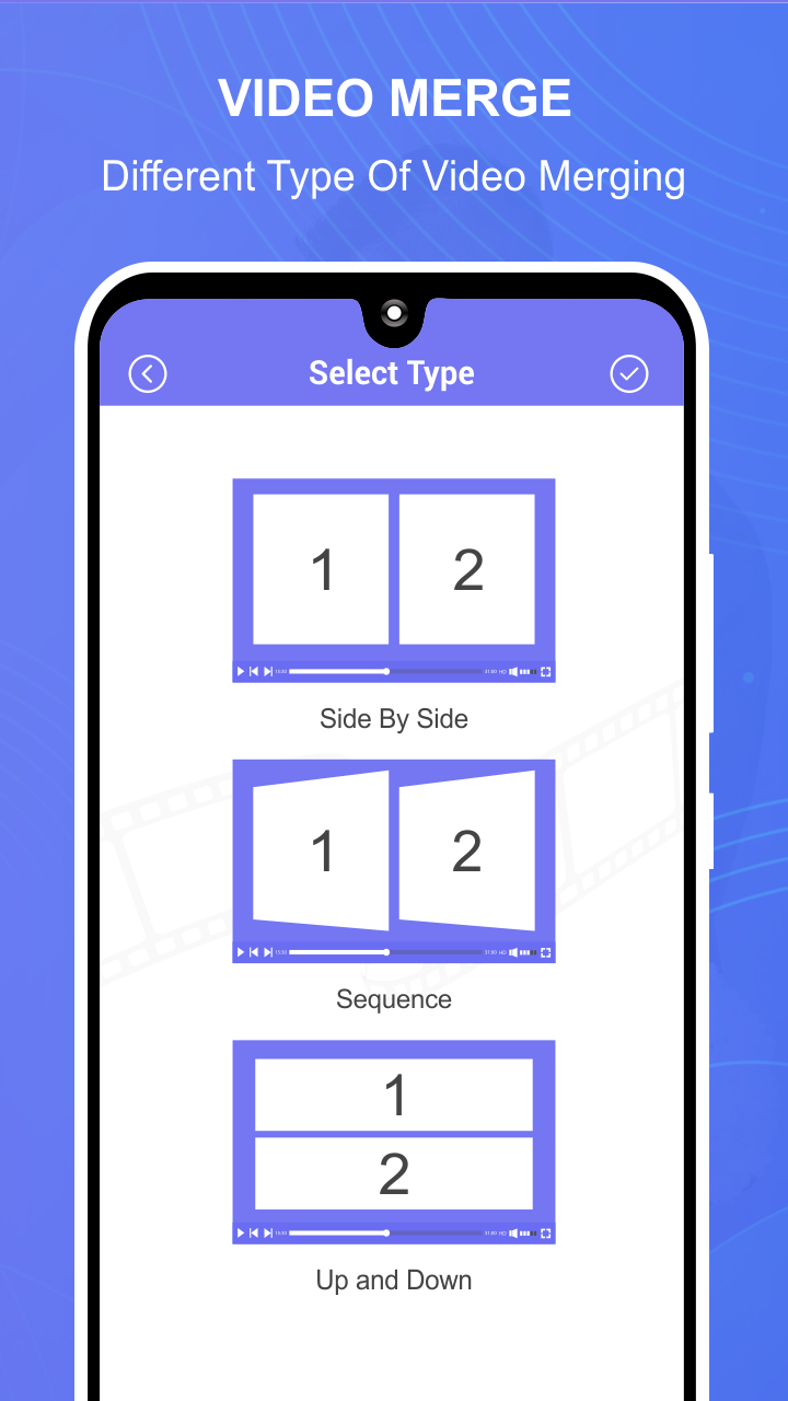 اسکرین شات 4 برنامه Video Merger