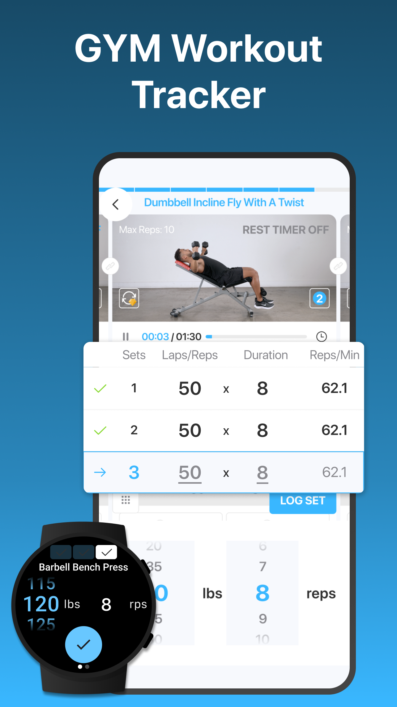 اسکرین شات 2 برنامه JEFIT Gym Workout Plan Tracker