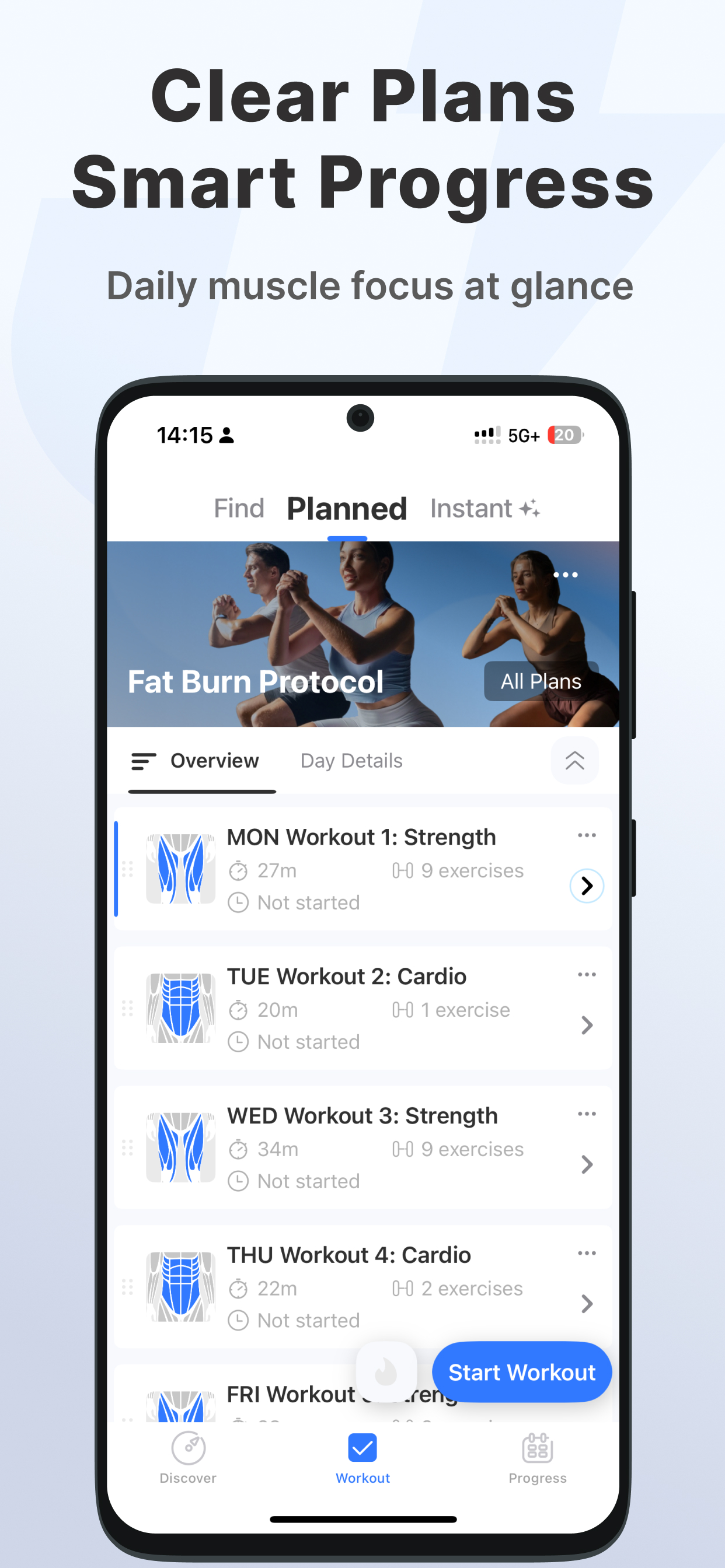 اسکرین شات 7 برنامه JEFIT Gym Workout Tracker