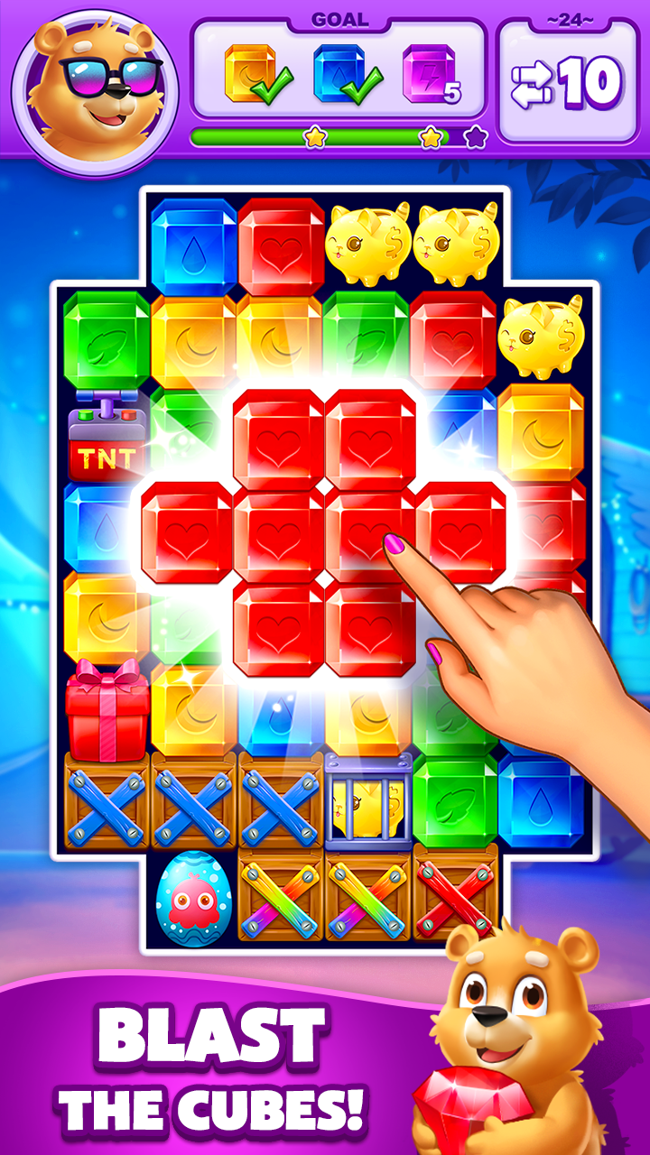 اسکرین شات 1 بازی Jewel Match Blast
