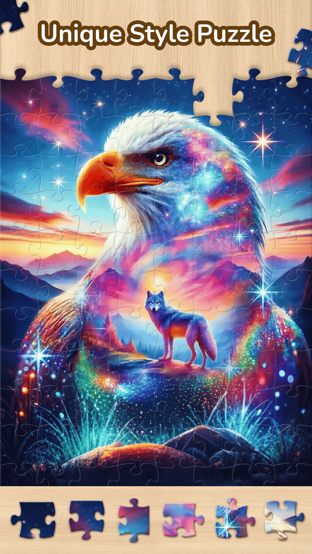 اسکرین شات 6 بازی Fantasy Jigsaw - HD Puzzle